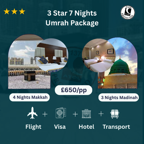 3 Star 14 Nights Umrah Package 1